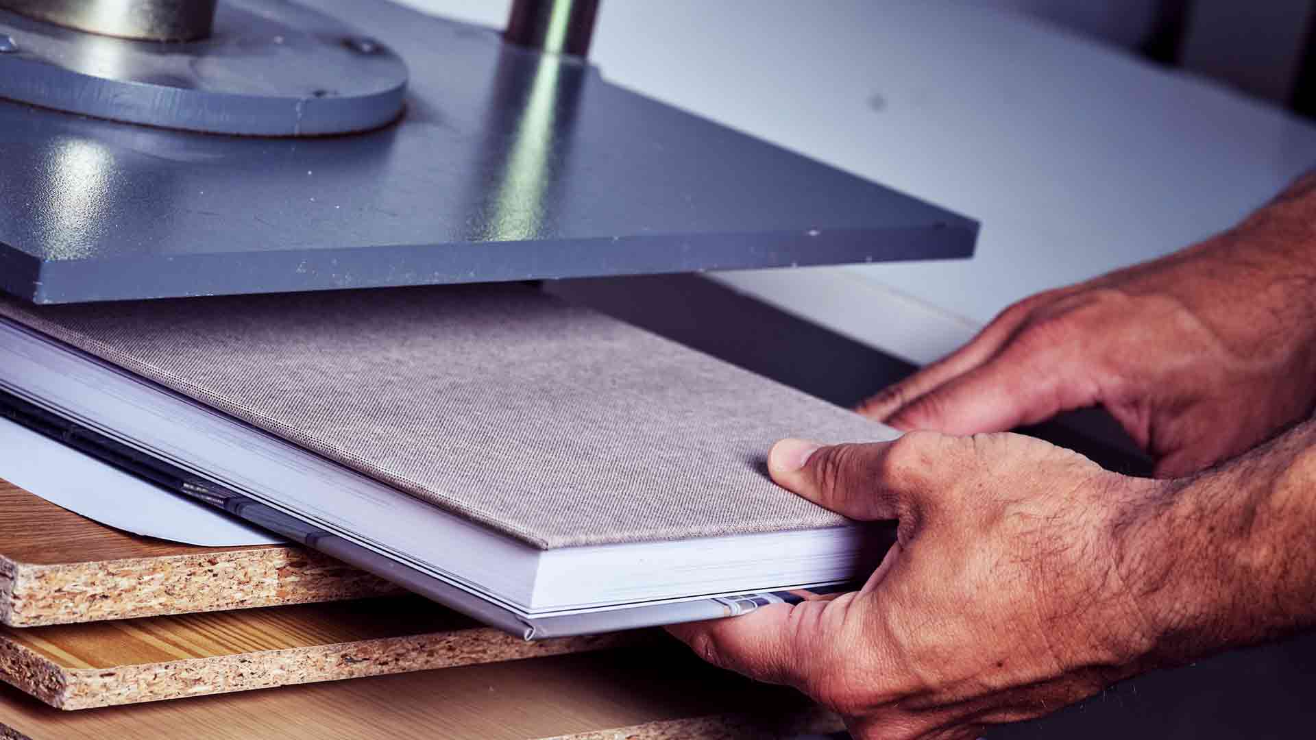 Small press, hand finishing &copy; Shutterstock