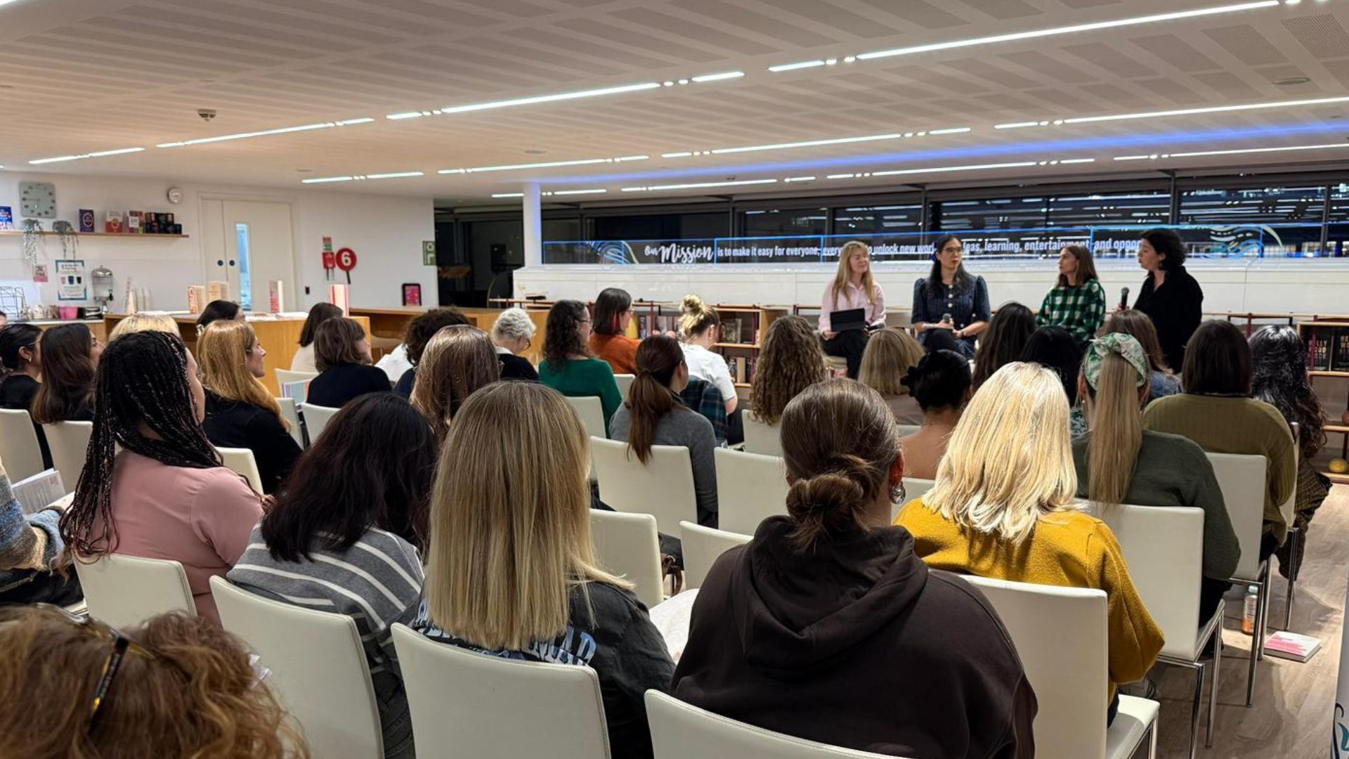The FLIP panel at Hachette's Carmelite House