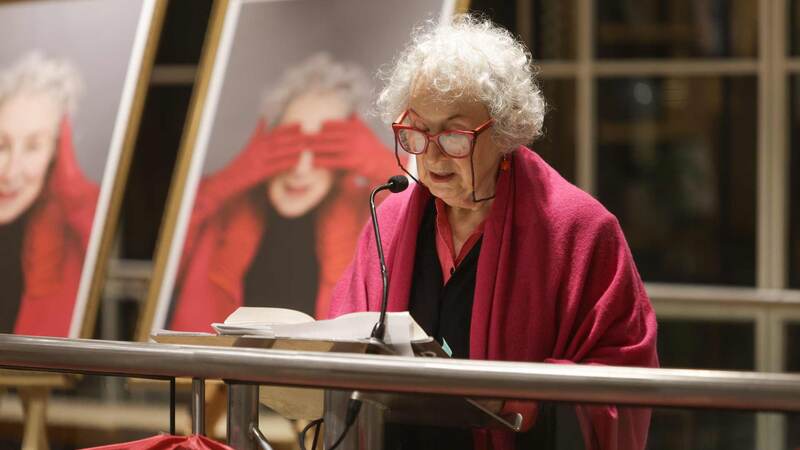 Waterstones hosts Margaret Atwood book launch featuring reading from author