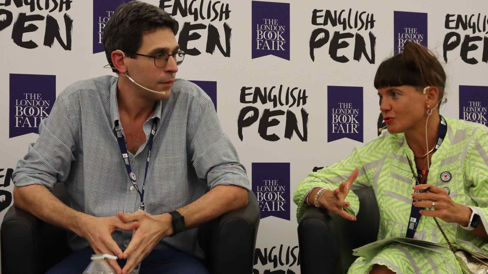 Simon Appleby and Justine Solomons, co-founders of BookBindr