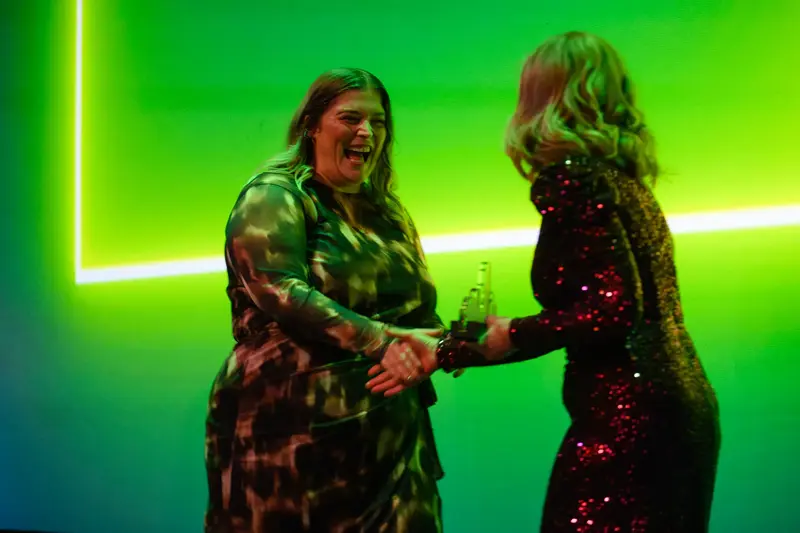 Jenna Carvell accepts the Best Audio Business gong for Yoto at The British Audio Awards &copy; David Monteith-Hodge