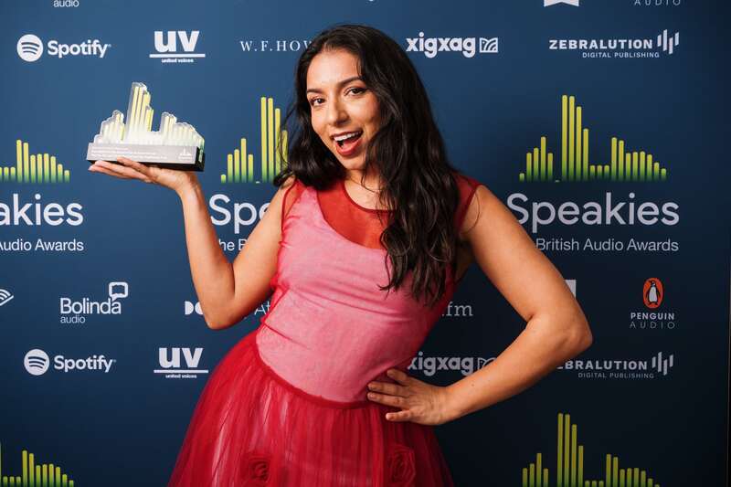 Ezra Saifie, Best Performance: New Voice winner, at The Speakies &copy; Alex Brenner