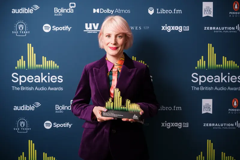 Hannah Melbourn, narrator of Best Audiobook: Children's winner, Biffy Story Time Collection. &copy; Alex Brenner