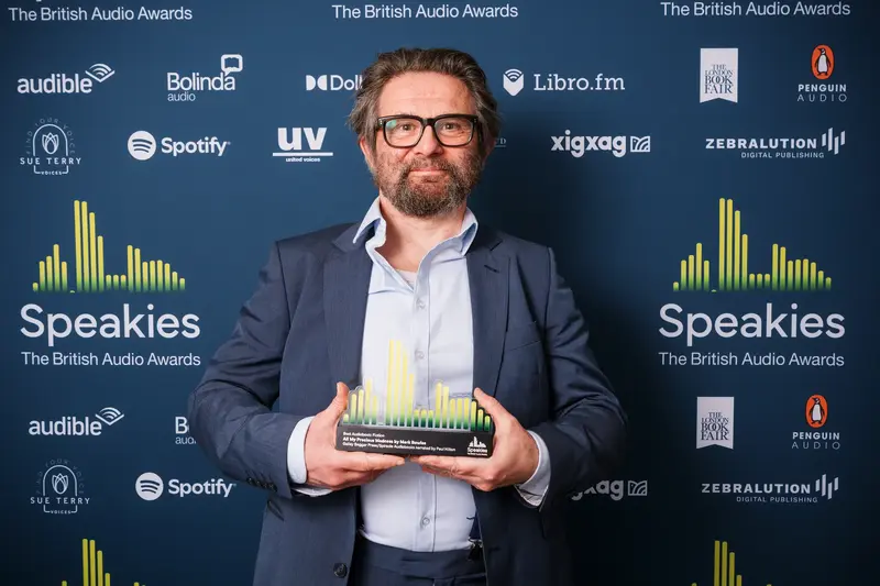 Mark Bowles, author of Best Audiobook: Fiction winner, All My Precious Madness. &copy; Alex Brenner