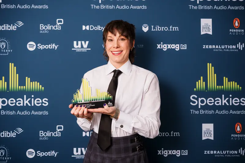 Suzi Ruffell, author of Best Audiobook: Business/Self-Help winner, Am I Having Fun Now? &copy; Alex Brenner