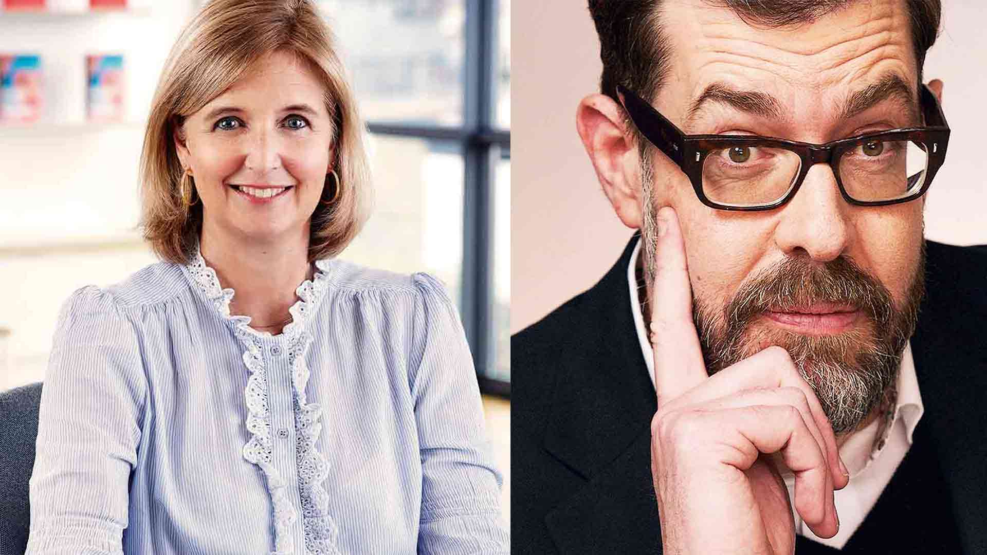 Joanna Prior and Richard Osman Joanna Prior and Richard Osman