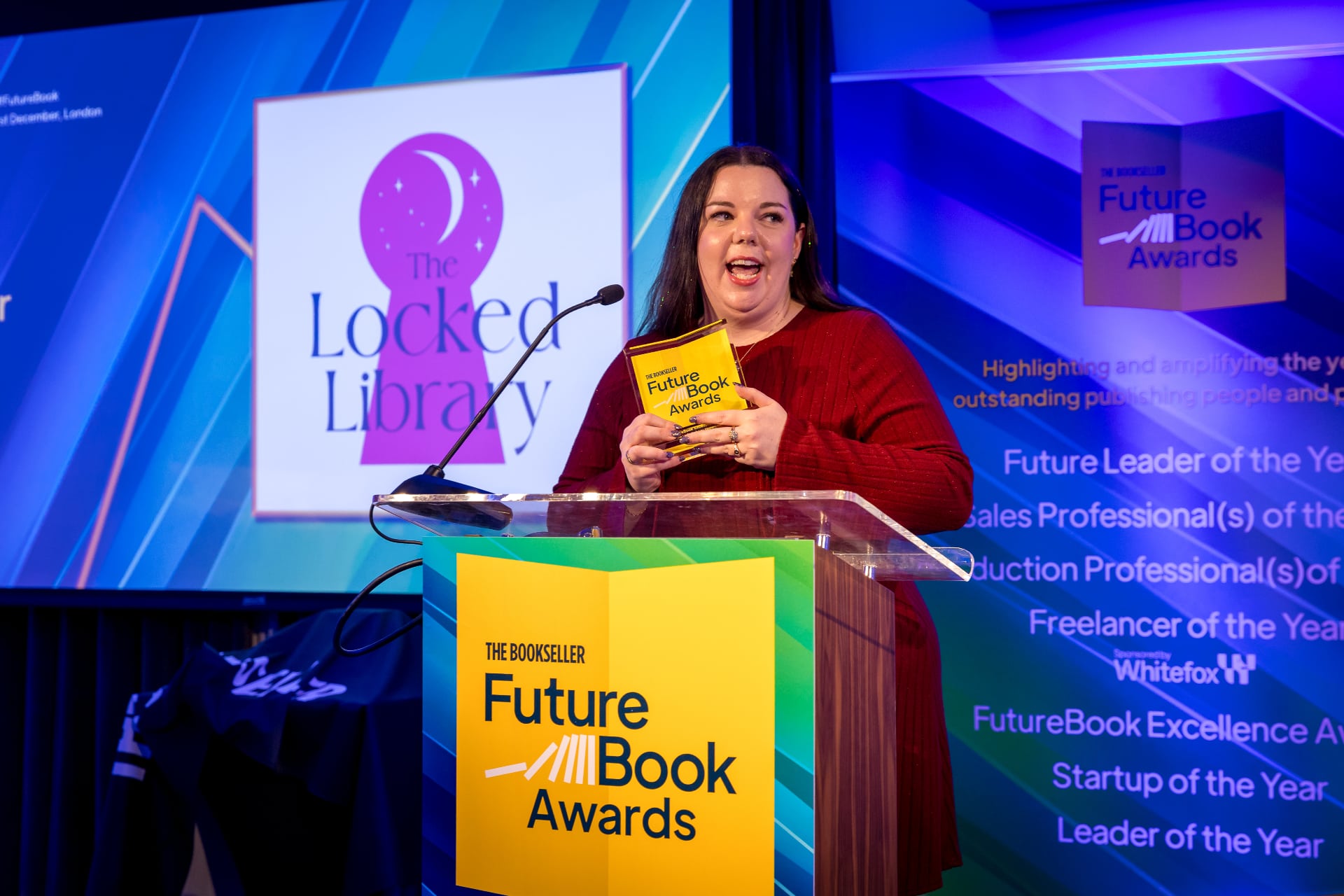 Futurebook 2025 Excellence Award Winner - The Locked Library