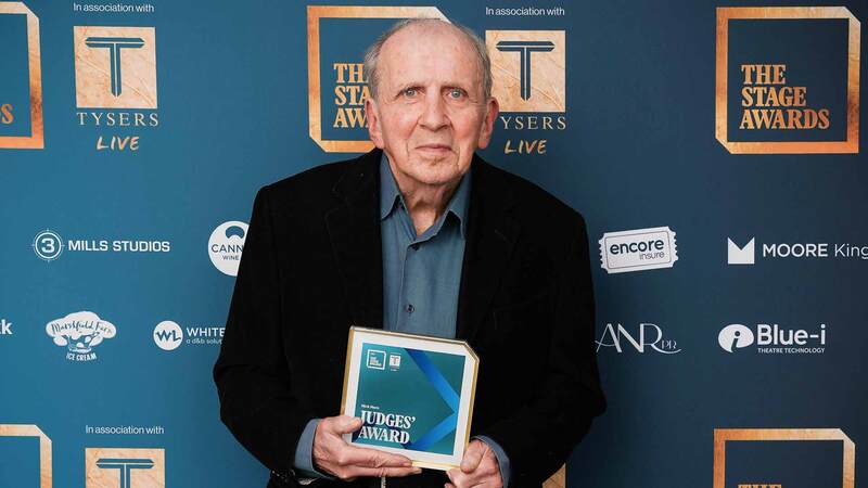Publisher Nick Hern wins Judges' Award at The Stage Awards