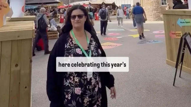 Video: Caroline Carpenter goes behind the scenes at Edinburgh International Book Festival
