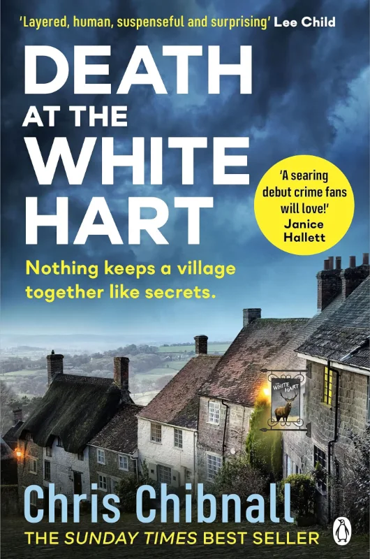 Death at the White Hart book cover Death at the White Hart book cover