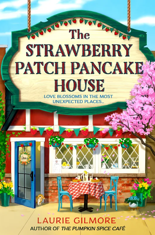 The Strawberry Patch Pancake House Book Jacket The Strawberry Patch Pancake House Book Jacket