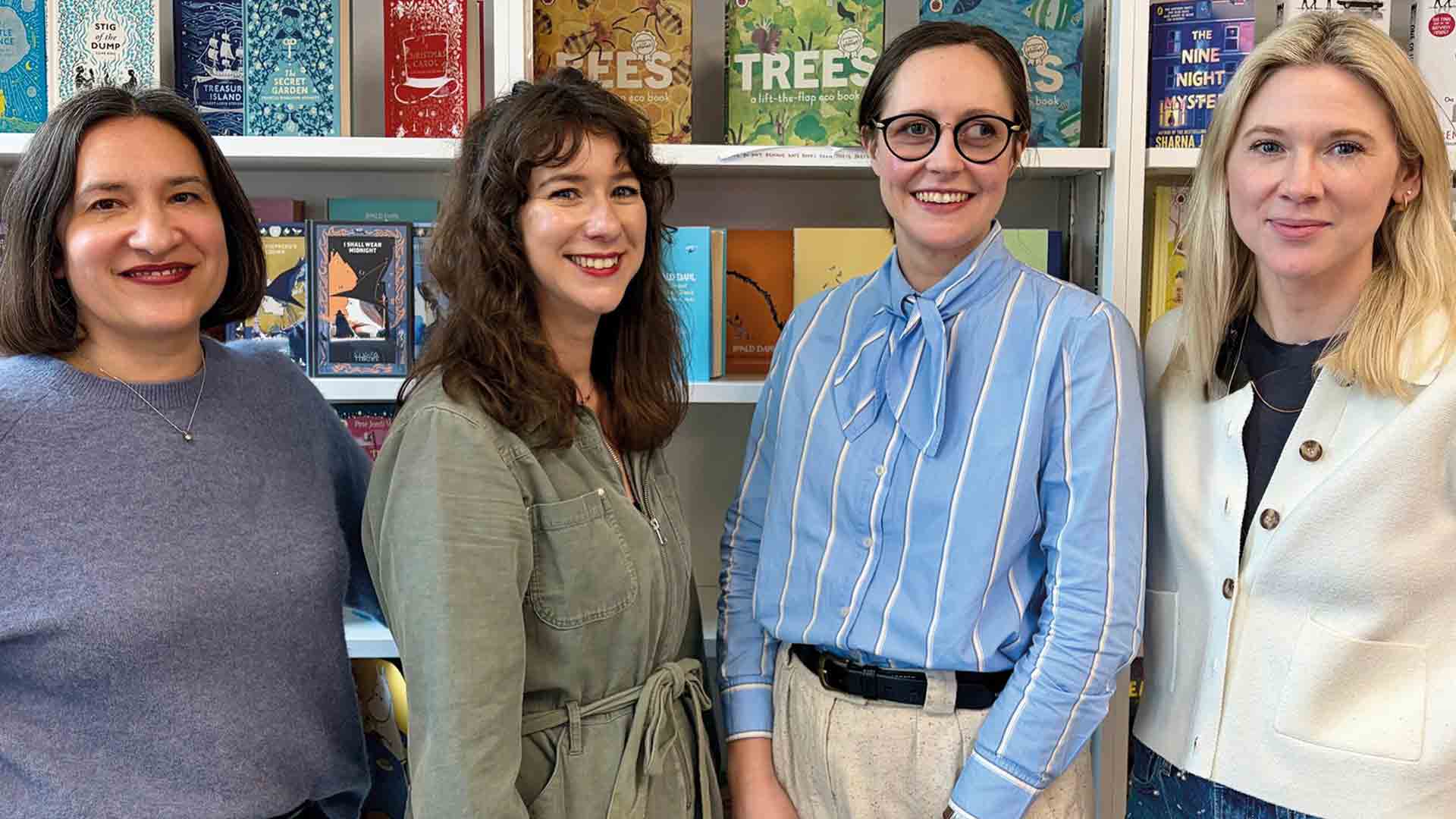 Puffin team: Kelly Hurst, Naomi Colthurst, Anna Barnes-Robinson amd Anthea Townsend