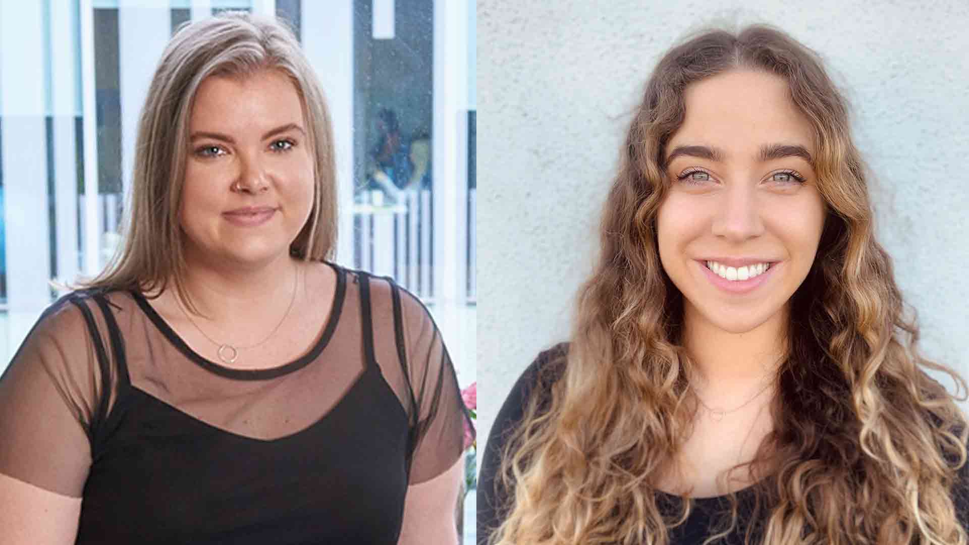  Peyton Stableford and Emma Finnerty
