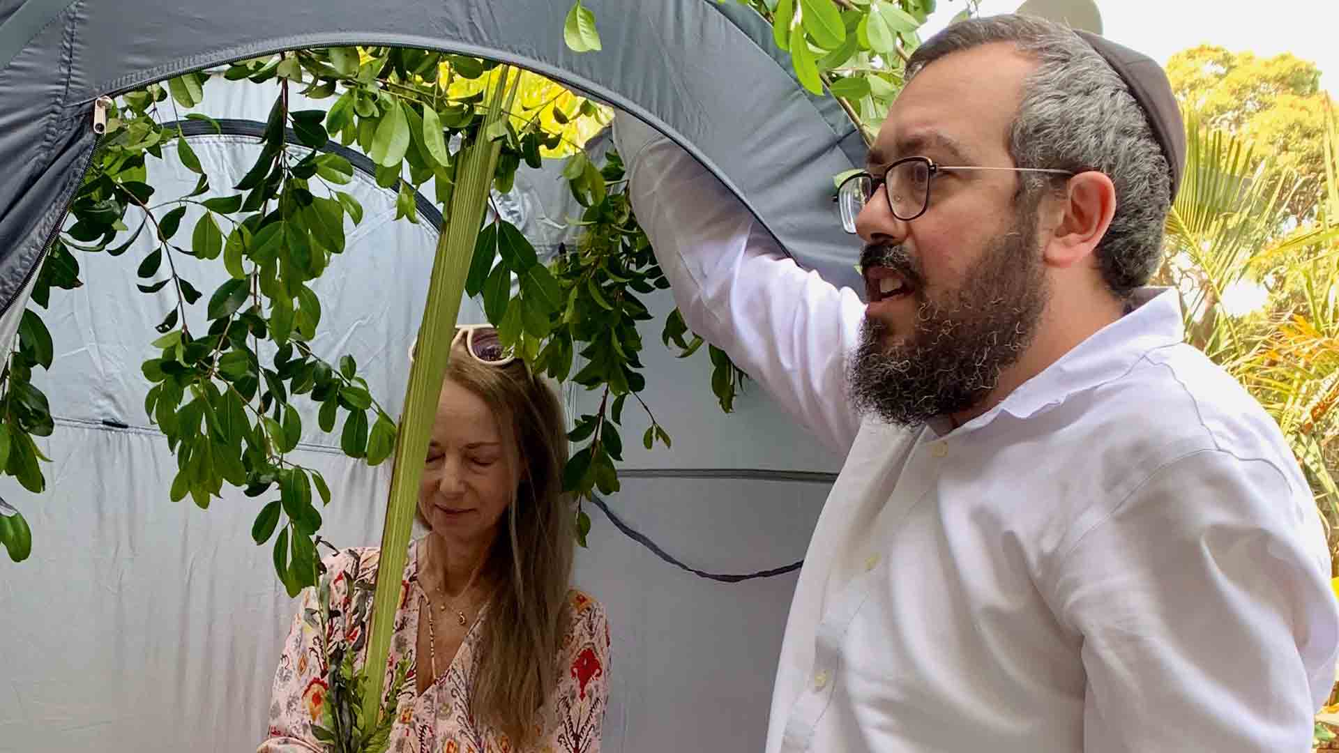 Nikki Goldstein and Rabbi Eli Schlanger &copy; Nikki Goldstein