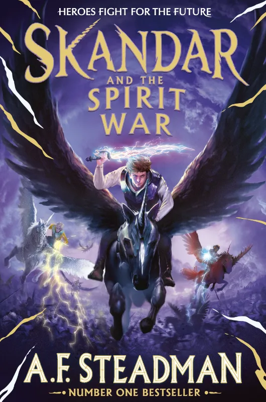 Skandar and the Spirit War book cover