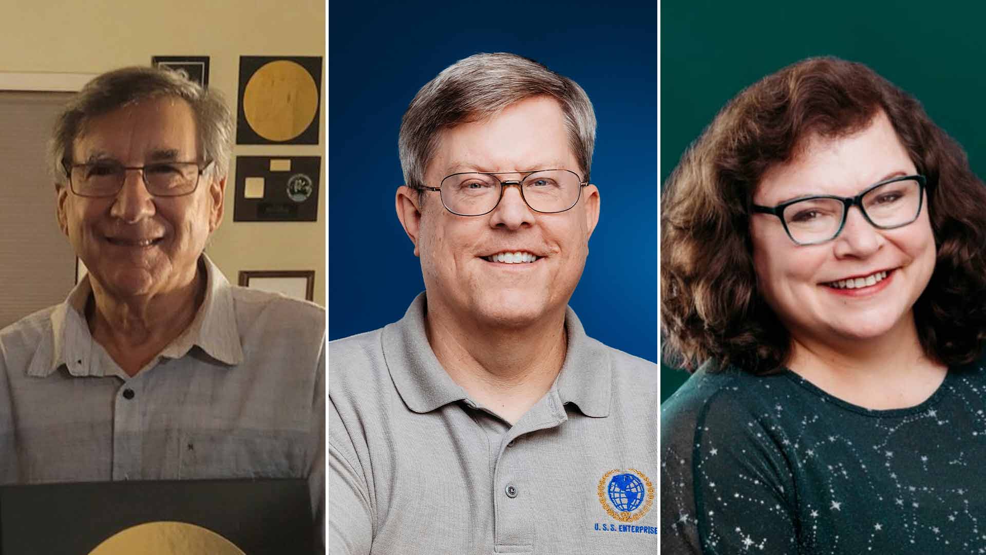 Jon Lomberg, Glen Swanson and Deana Weibel