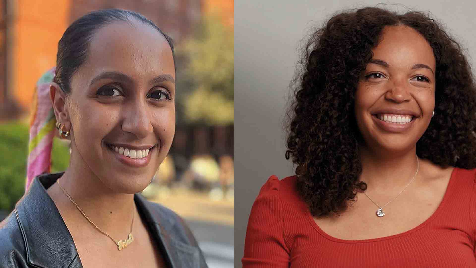 Eishar Brar and Hannah Chukwu Eishar Brar and Hannah Chukwu