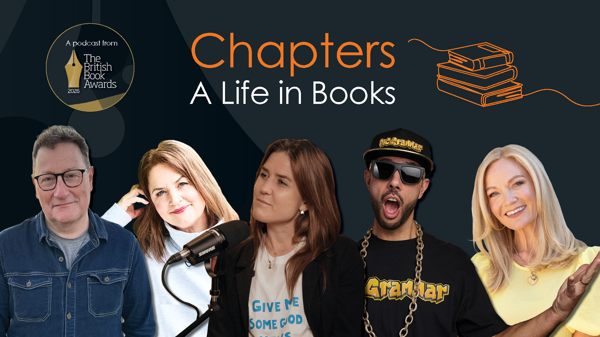 The British Book Awards launches new podcast featuring Ruth Jones, Donna Ashworth and more