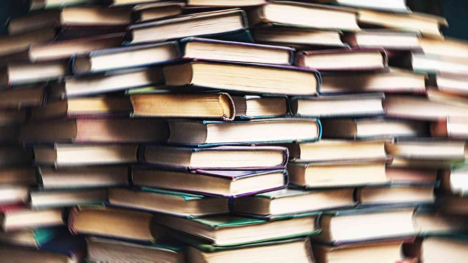 Books, stack of, generic &copy; Shutterstock