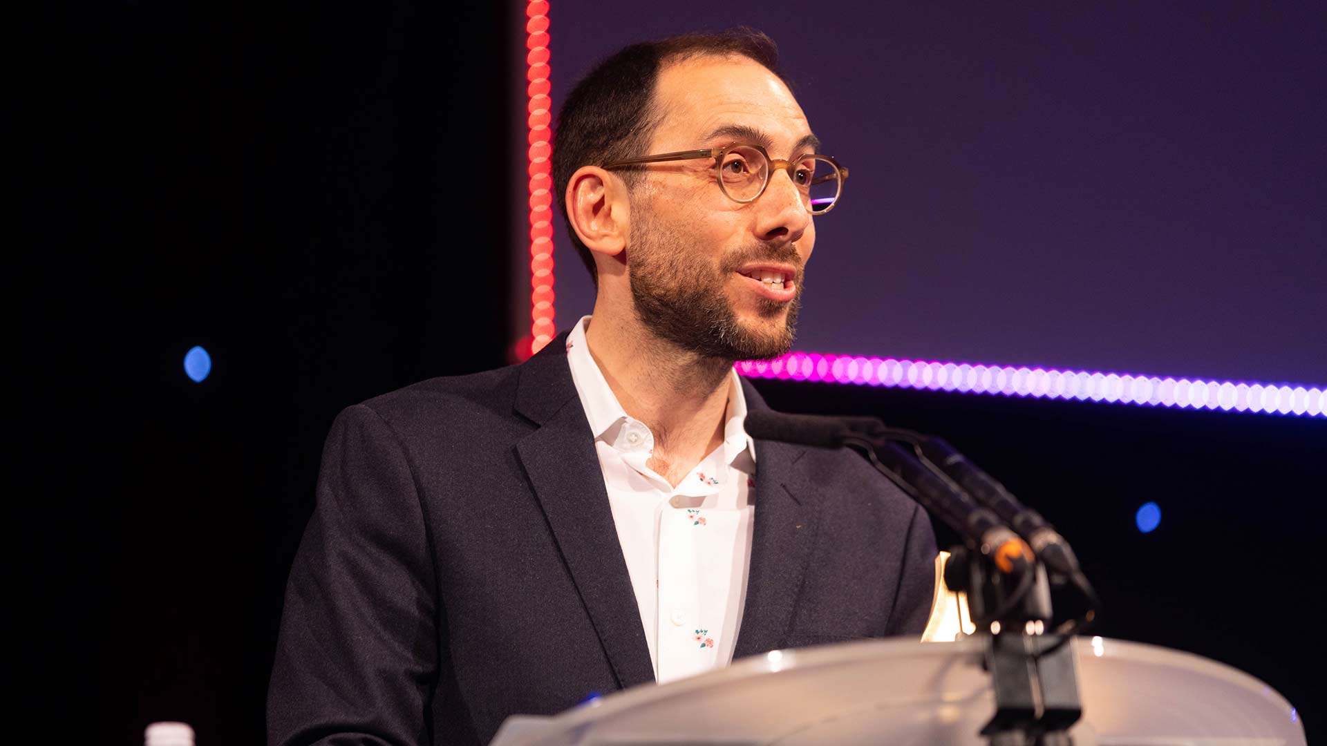 Adam Freudenheim, MD of Pushkin Press - Independent Publisher of the Year winner Adam Freudenheim, MD of Pushkin Press - Independent Publisher of the Year winner
