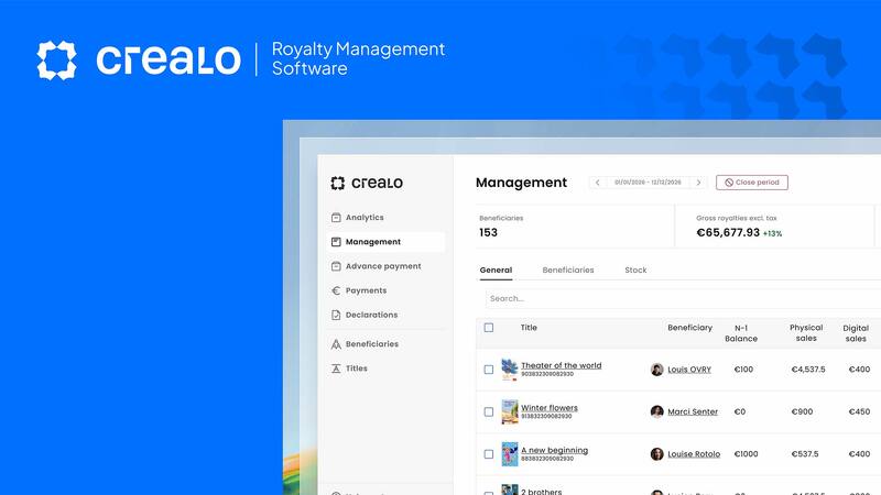 Crealo bets on smarter royalty management as the industry evolves