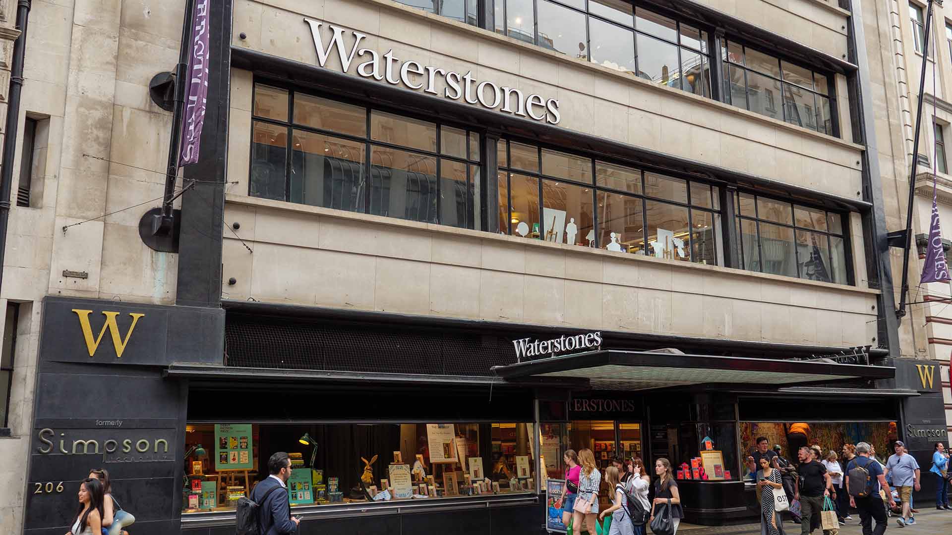 Waterstones - Book Retailer of the Year winner &copy; Alex Segre/Shutterstock