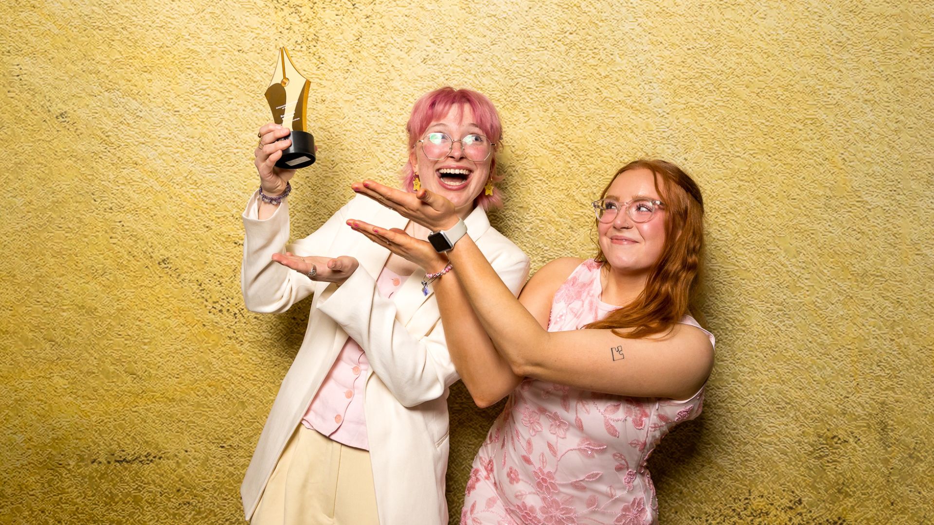 The owners of Book Lovers Bookshop in Edinburgh, who took home the Indie Bookshop of the Year prize