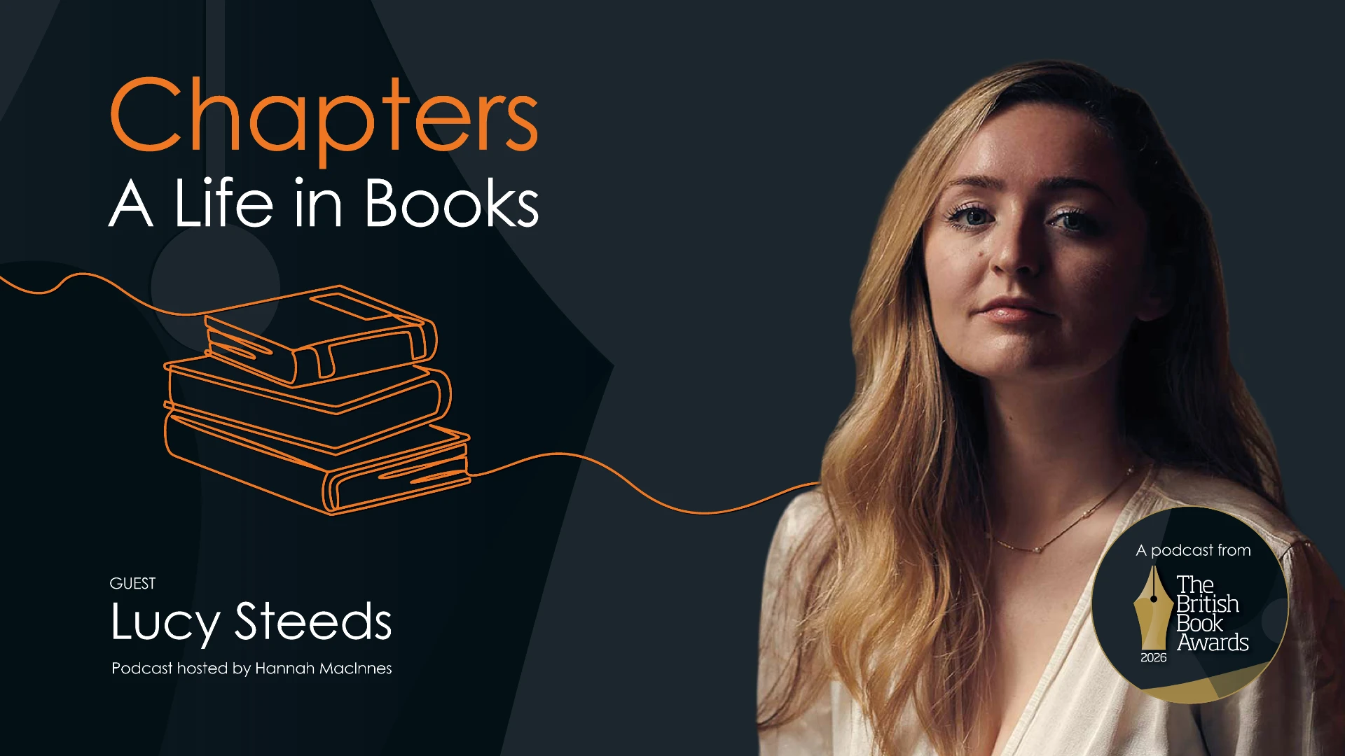 Lucy Steeds &mdash; debut novelist and shortlistee for Debut Book of the Year at The British Book Awards 2026.