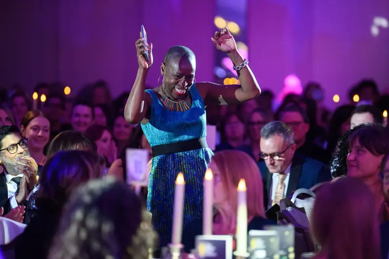 Marcia Hutchinson, winner of the Discover Book of the Year &copy; David Monteith Hodge