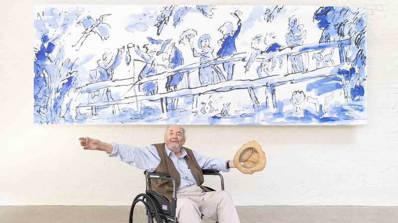Quentin Blake Centre for Illustration opens in 18th-century waterworks following &pound;12.5m transformation