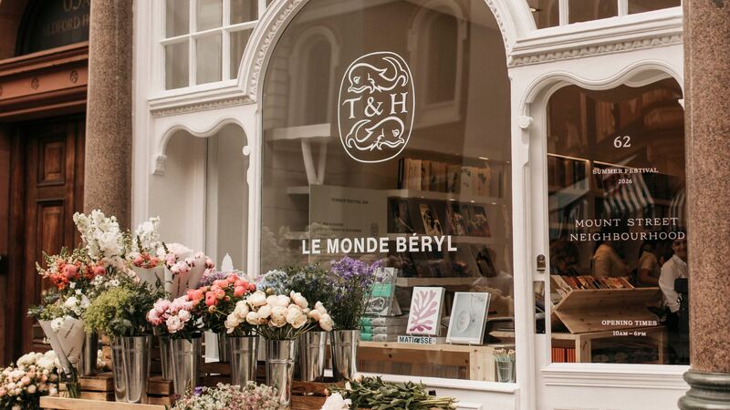 Thames & Hudson launches pop-up bookshop at Mount Street Summer Festival