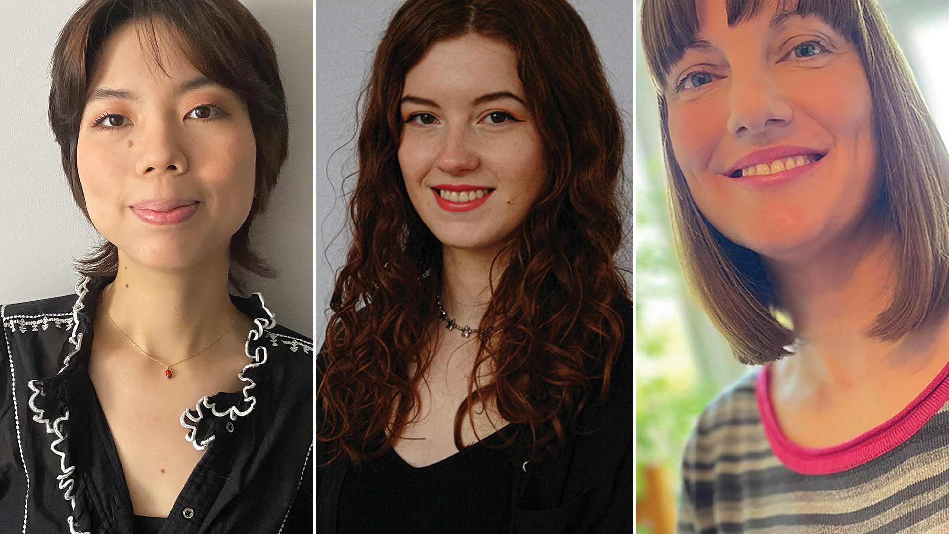 Satomi Yamamiya, Lauren Hubbert and Anna Billington