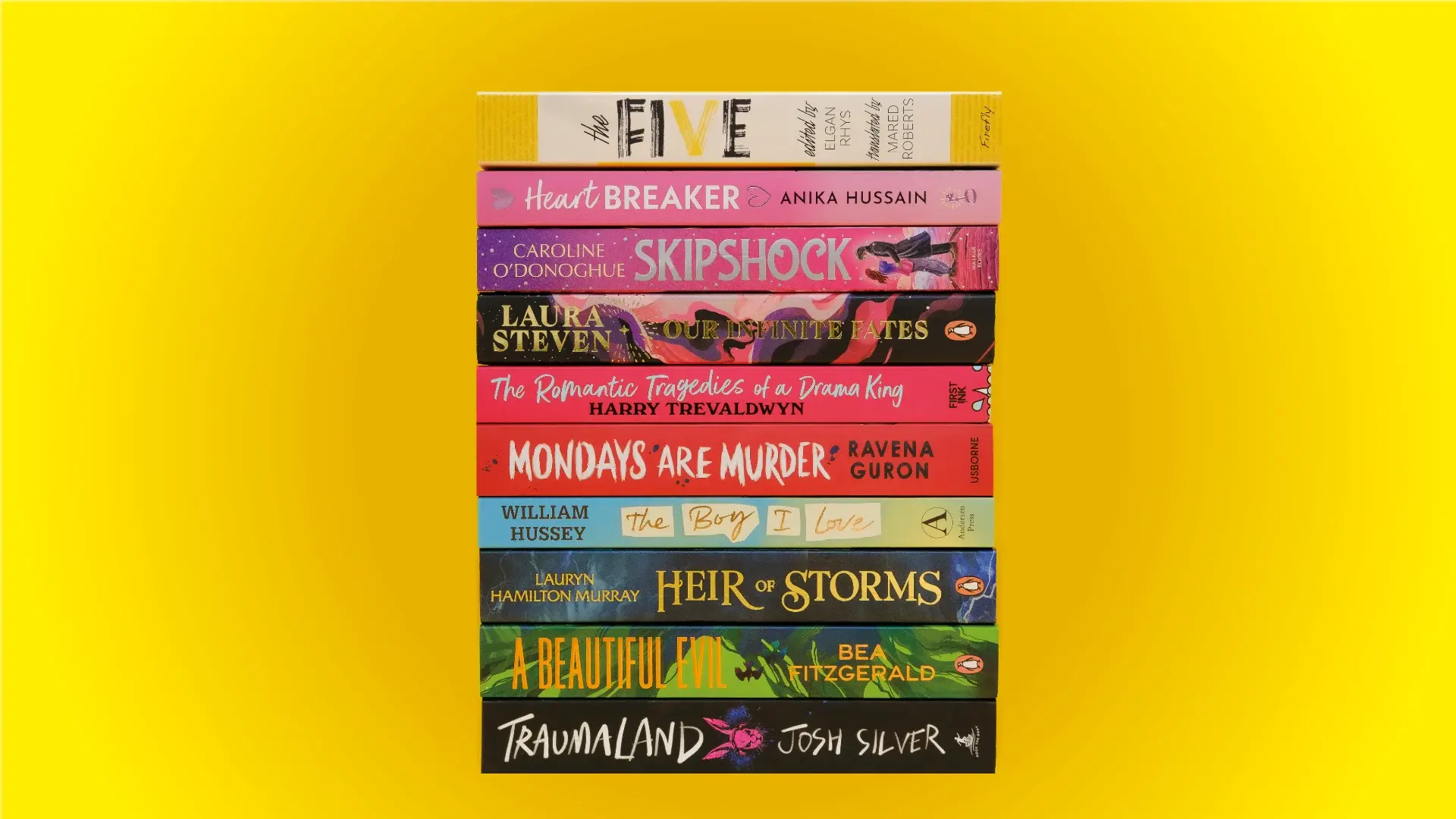 The YA Book Prize 2026 shortlist