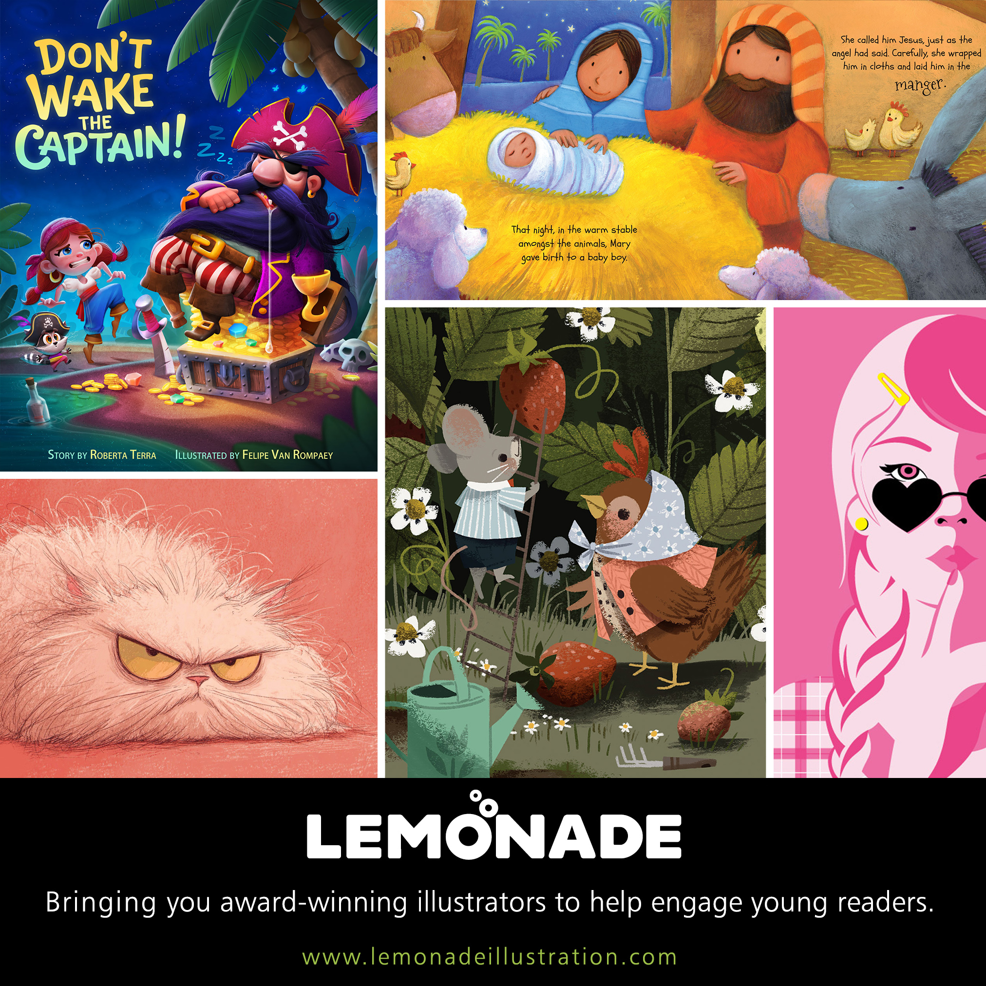 Lemonade Illustration Agency