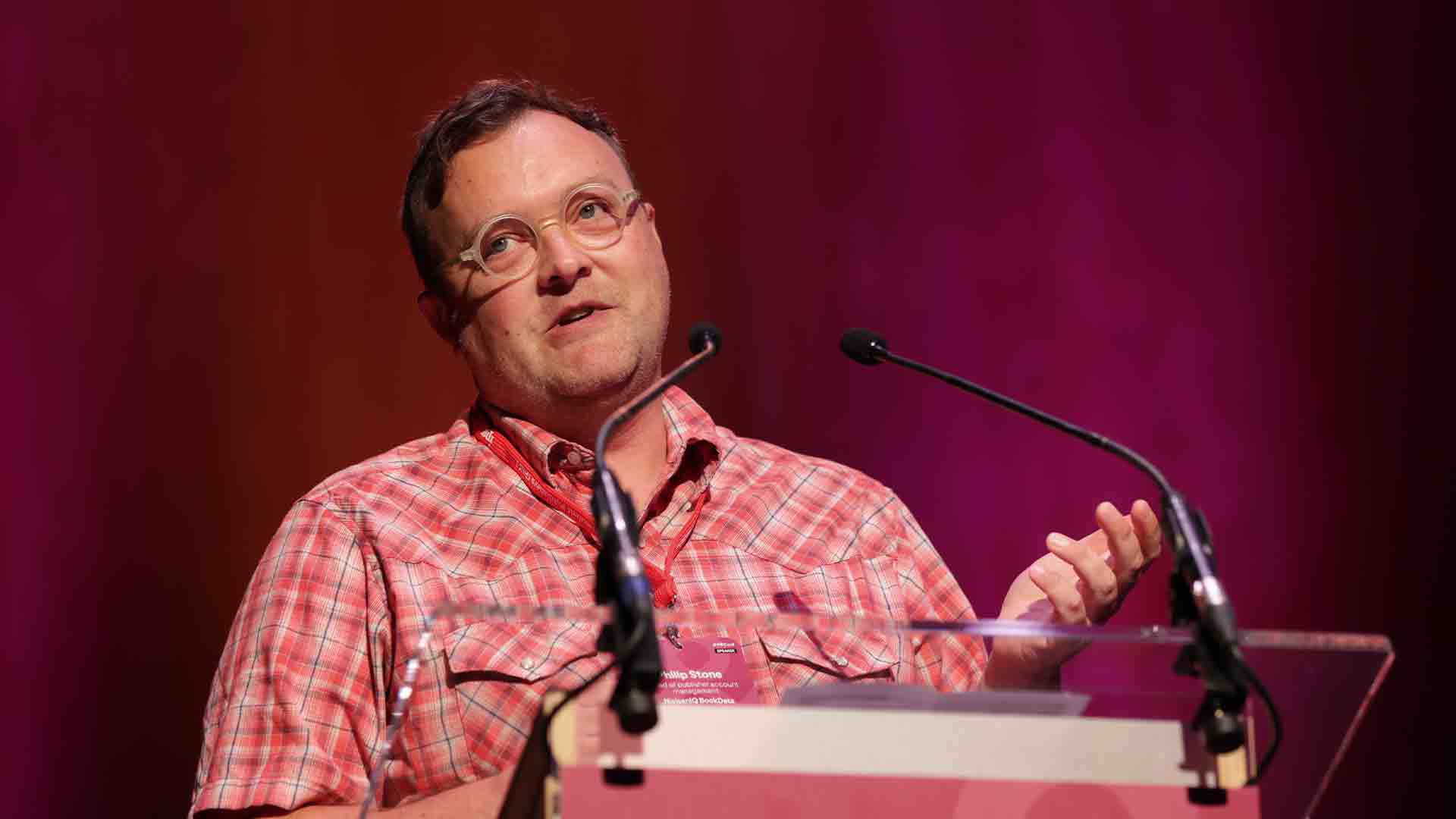 Philip Stone at M&P 2026 (c: Graham Turner)