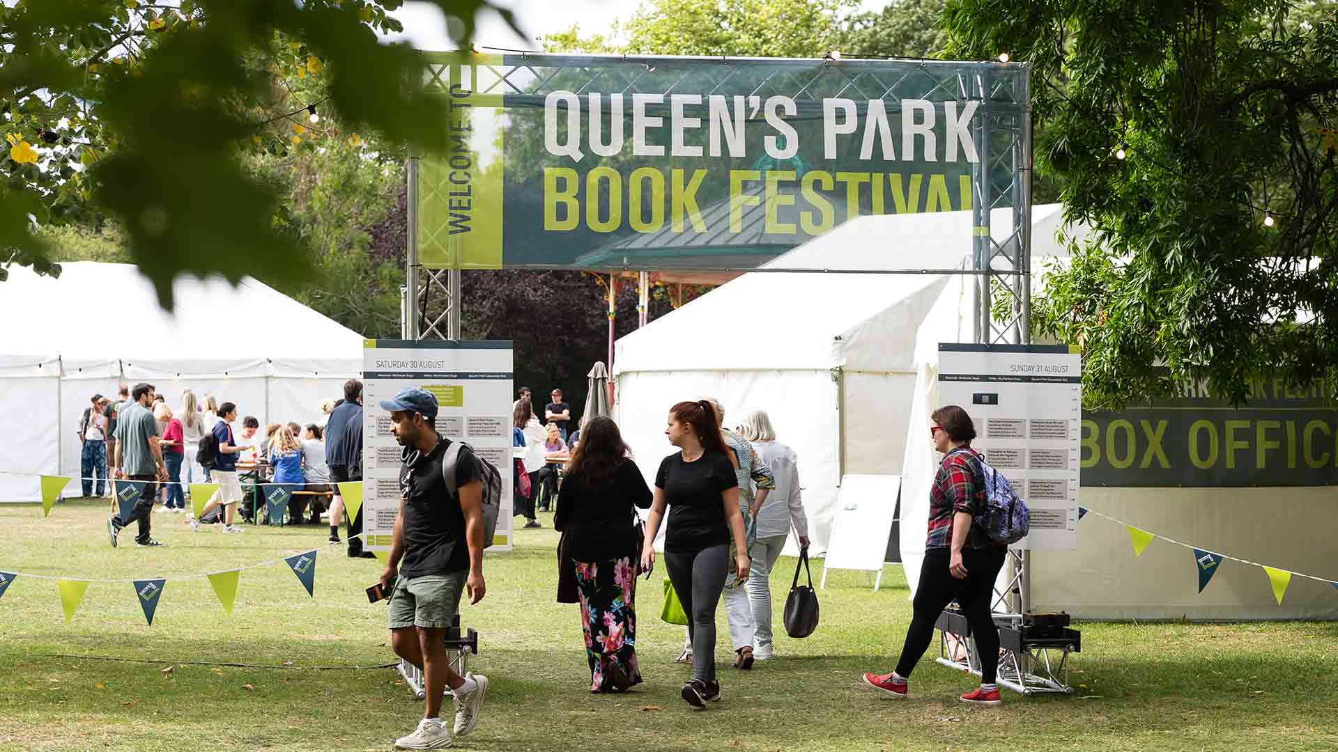 Queen's Park Book Festival 2025 &copy; Ella Gradwell