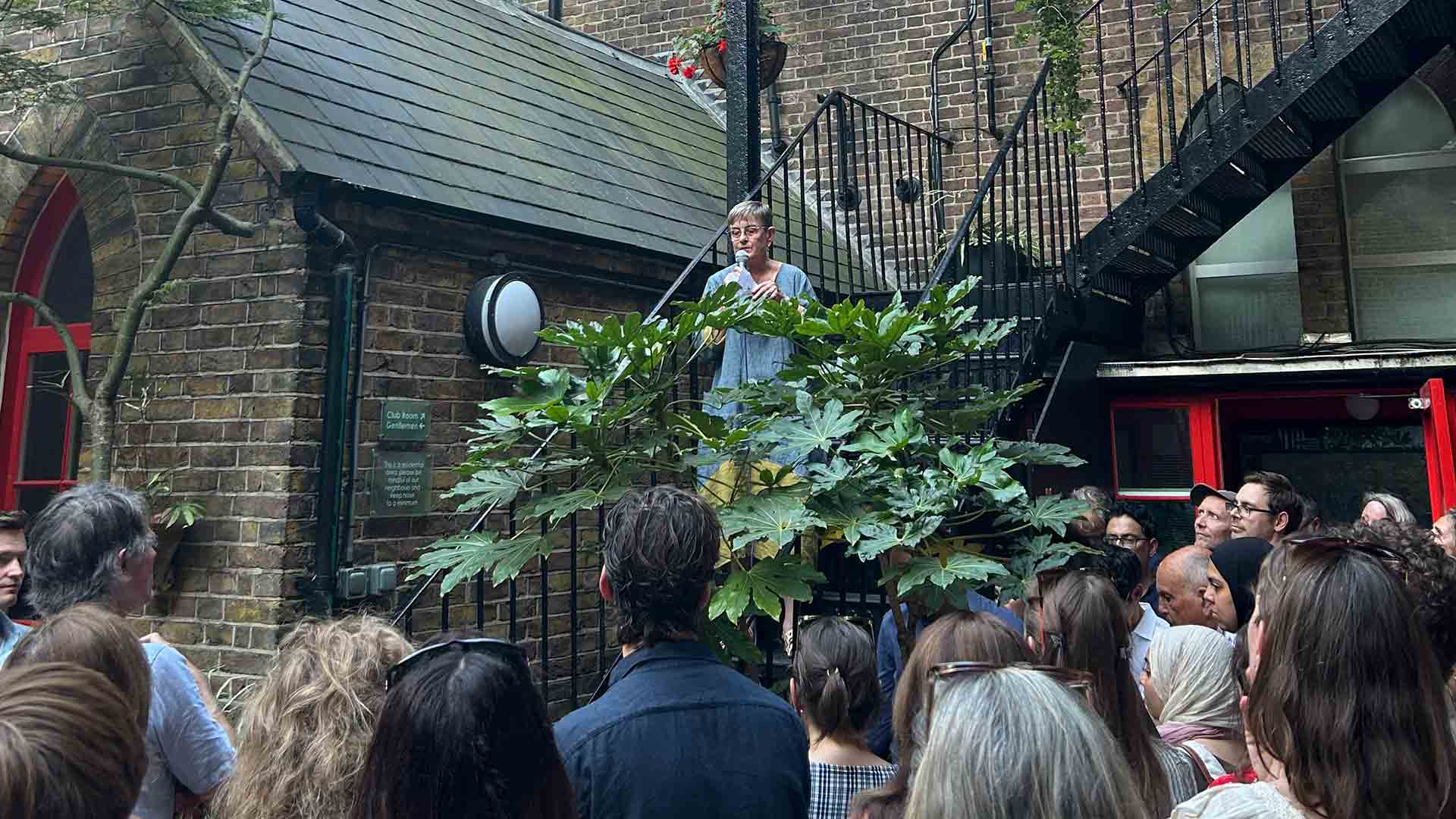 English PEN outgoing chair Ruth Borthwick