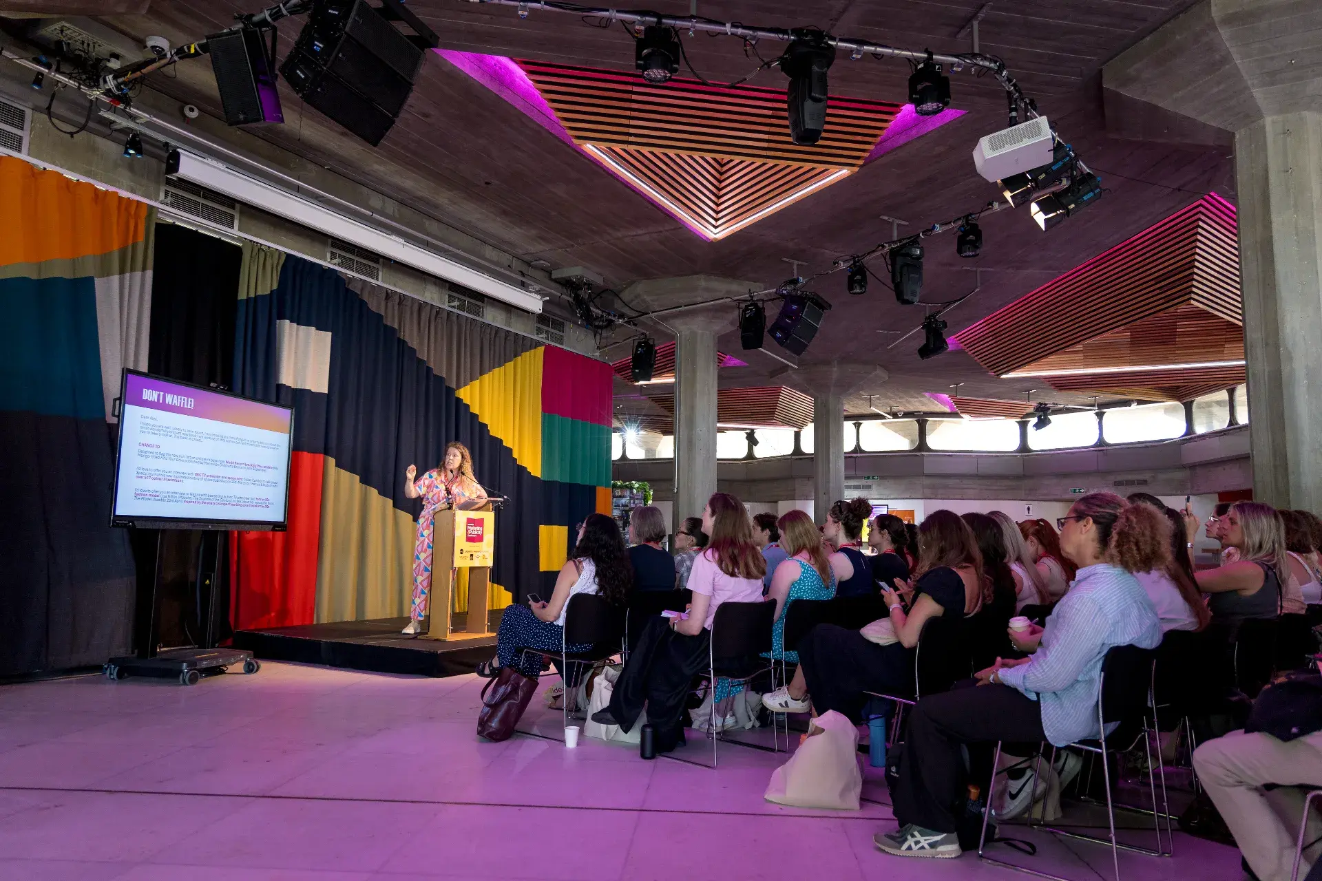 Tory Lyne Pirkis delivering &rsquo;How to be better at pitching&rsquo;