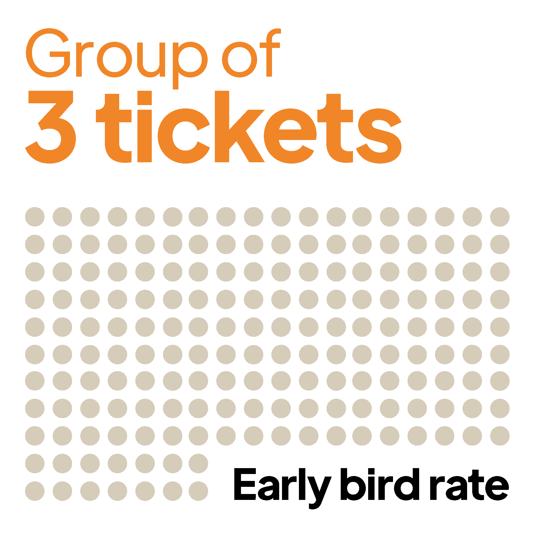 Group of 3 Tickets - EARLYBIRD - Children's Conference