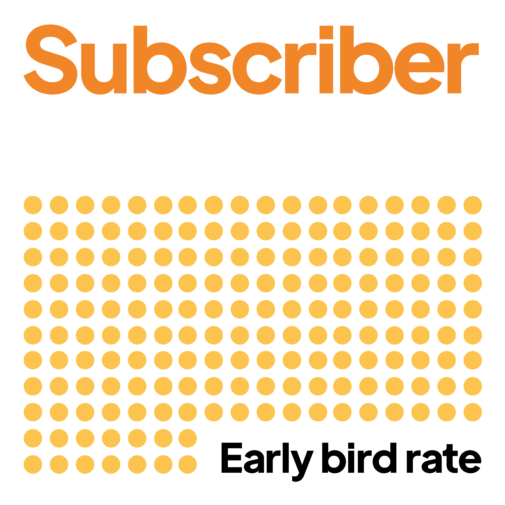 Subscriber Ticket - EARLYBIRD - Children's Conference