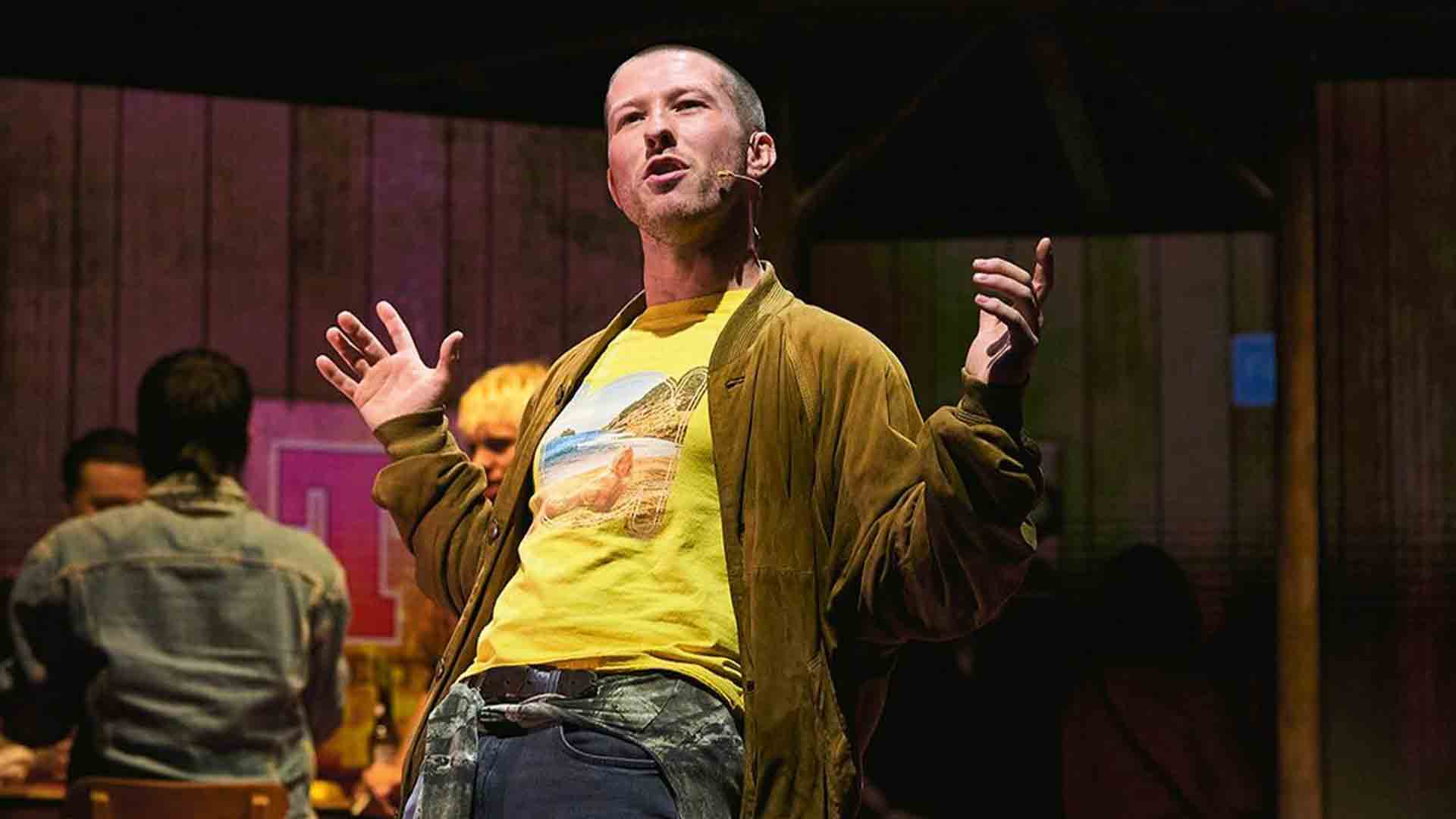 Lewis Kidd in Trainspotting the Musical at Theatre Royal Haymarket, London © Matt Crockett Lewis Kidd in Trainspotting the Musical at Theatre Royal Haymarket, London © Matt Crockett
