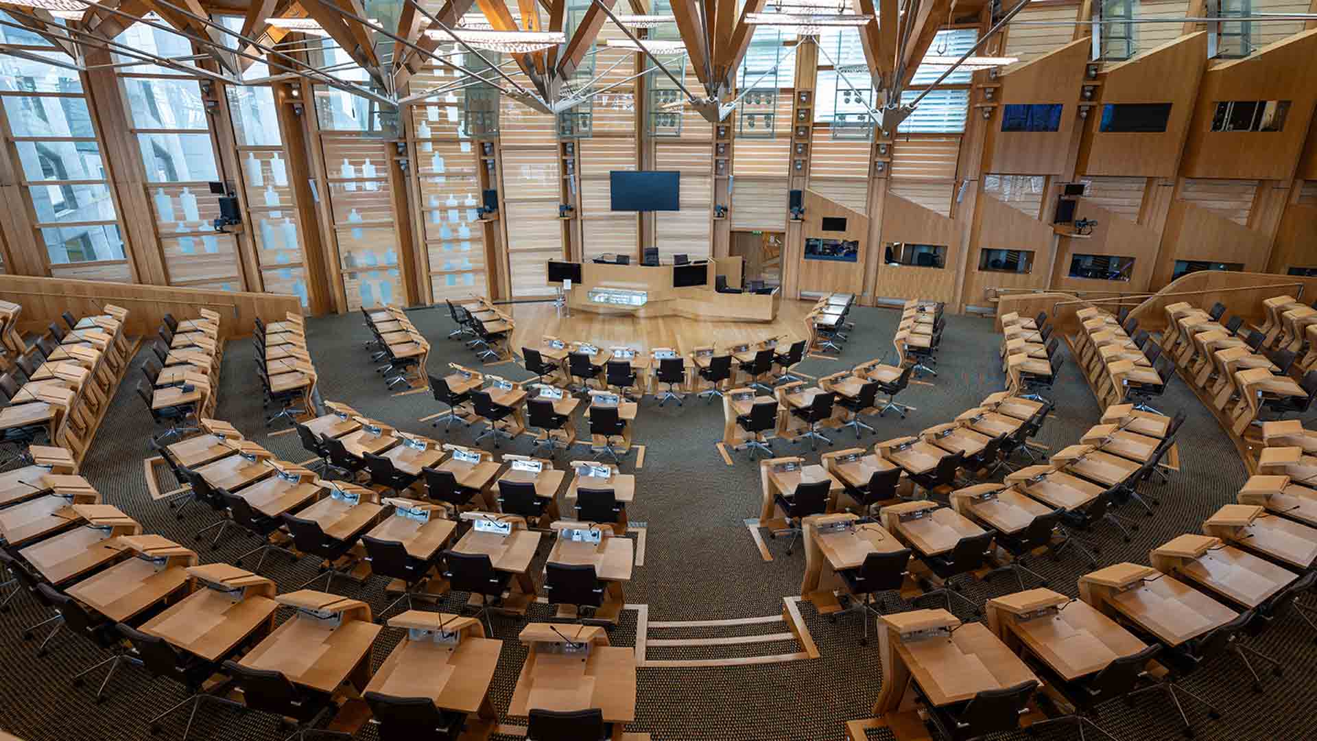 Scottish Parliament, Edinburgh c Shutterstock