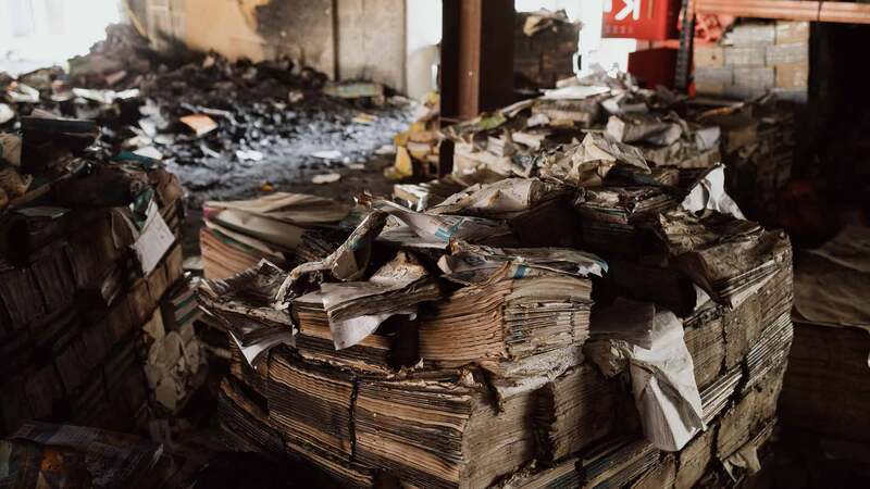 ‘Everywhere there was fire’: the race to get Ukrainian books back on shelves
